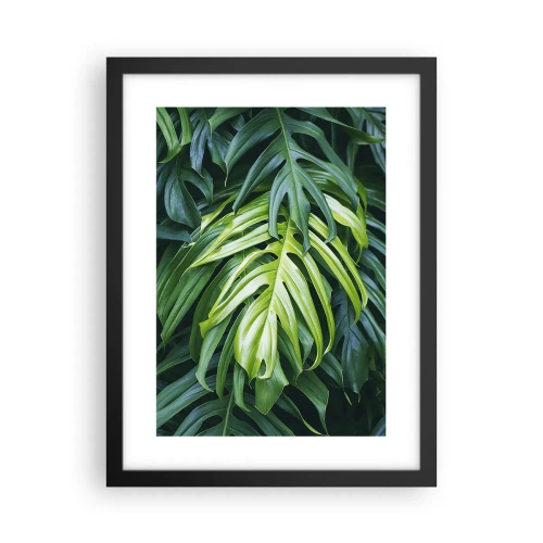 Affisch i svart ram - Doppa sig i fräschheten - 30x40 cm