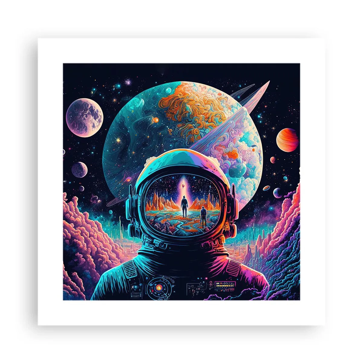 Affisch - Filosofer har aldrig drömt - 40x40 cm