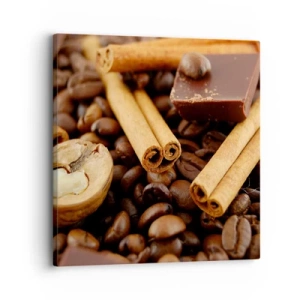 Canvastavla - Bild på duk - Aromkonsert - 30x30 cm