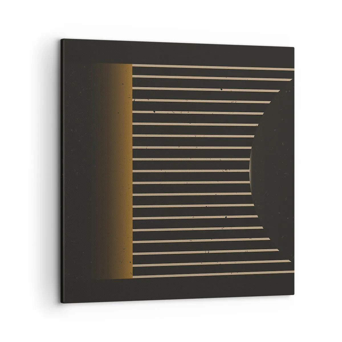 Canvastavla - Bild på duk - Utforska mörkret - 50x50 cm