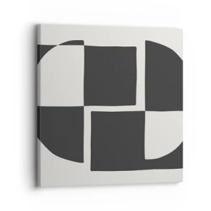 Canvastavla - Bild på duk - Antites – syntes - 30x30 cm