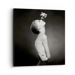 Canvastavla - Bild på duk - Excentrisk elegans - 40x40 cm