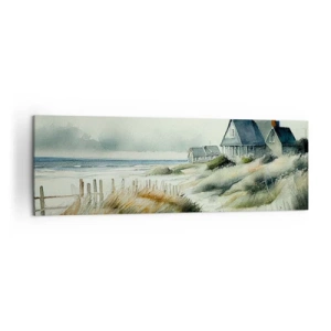 Canvastavla - Bild på duk - Borta från liv och rörelse - 160x50 cm