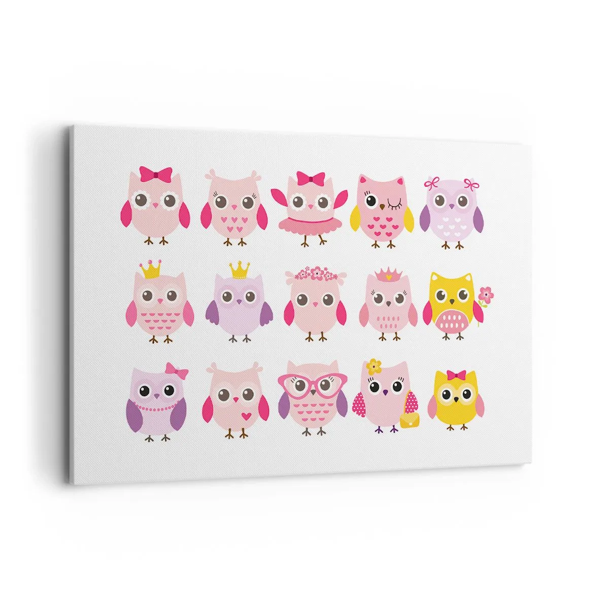 Canvastavla - Bild på duk - Den ena sötare än den andra - 120x80 cm