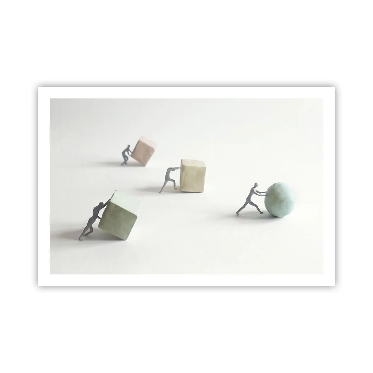 Affisch - Livet leker - 91x61 cm