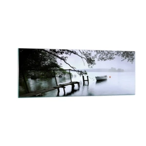 Glastavla - Bild på glas - Så kopplar du av - 140x50 cm