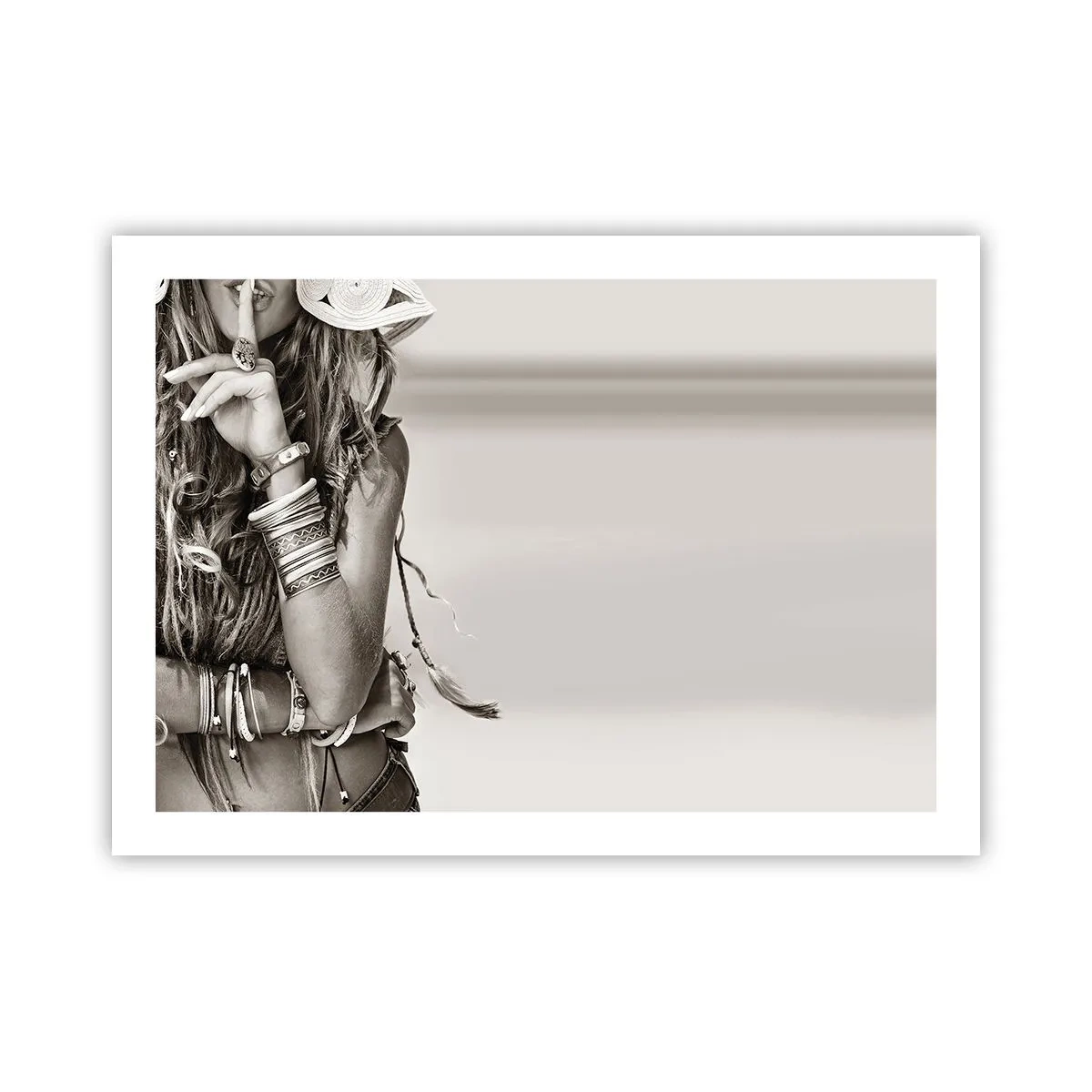 Affisch - Som flickorna brukar - 70x50 cm