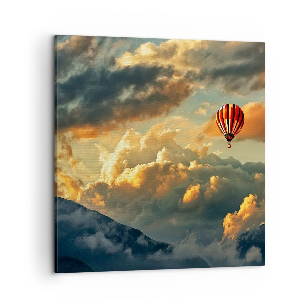 Canvastavla - Bild på duk - Jag flyger för jag vill - 50x50 cm