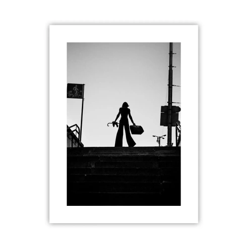 Affisch - Stadsvandring - 30x40 cm