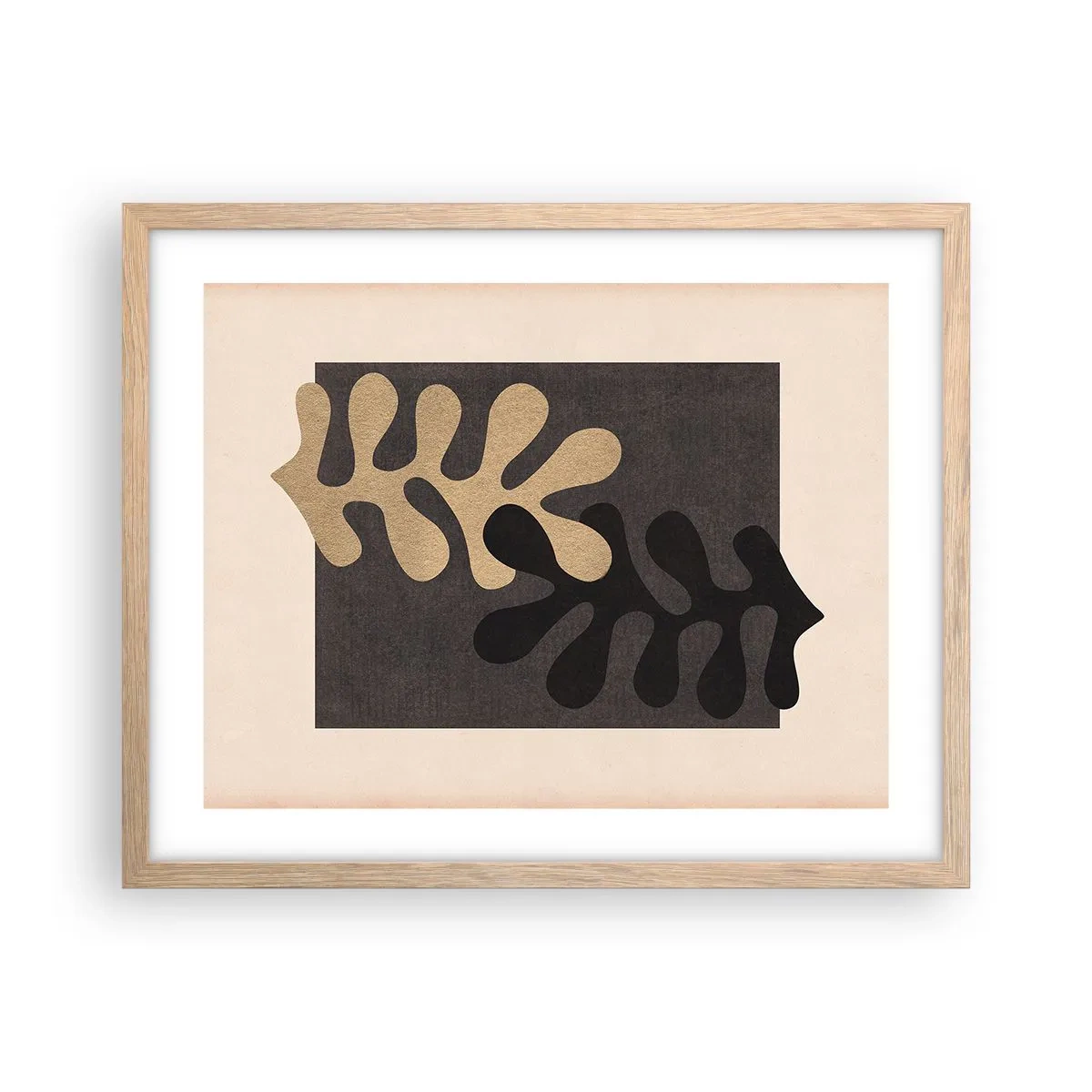 Affisch i ram av ljusek - Brist och komplettering - 50x40 cm