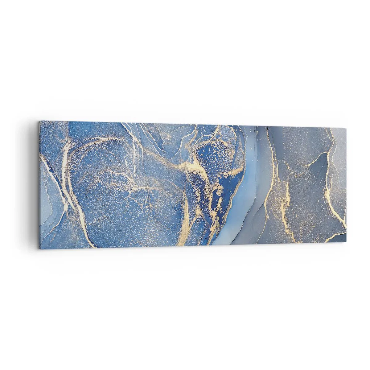 Canvastavla - Bild på duk - Gulddamm - 140x50 cm