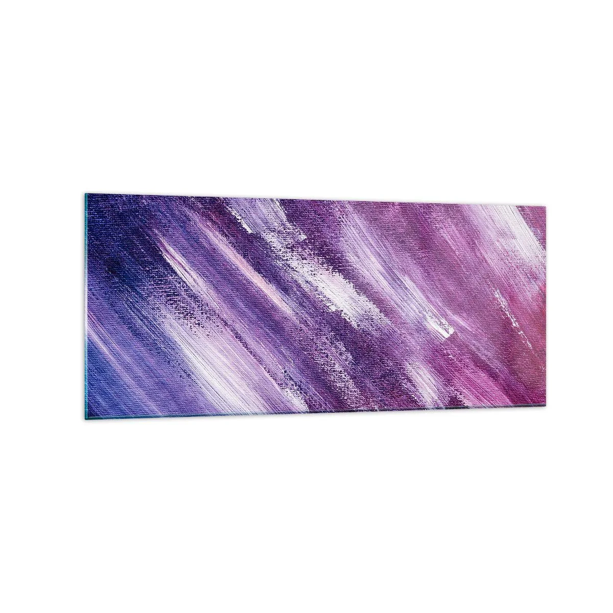 Glastavla - Bild på glas - När solig vind blåser - 120x50 cm