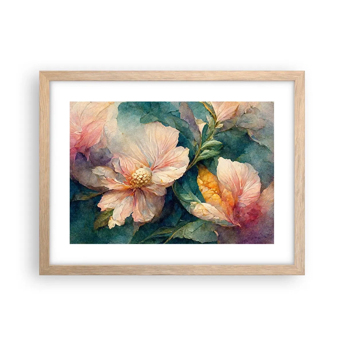 Affisch i ram av ljusek - Bara subtilitet - 40x30 cm