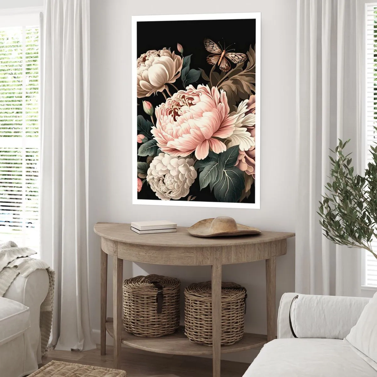 Affisch - I barockstil - 50x70 cm