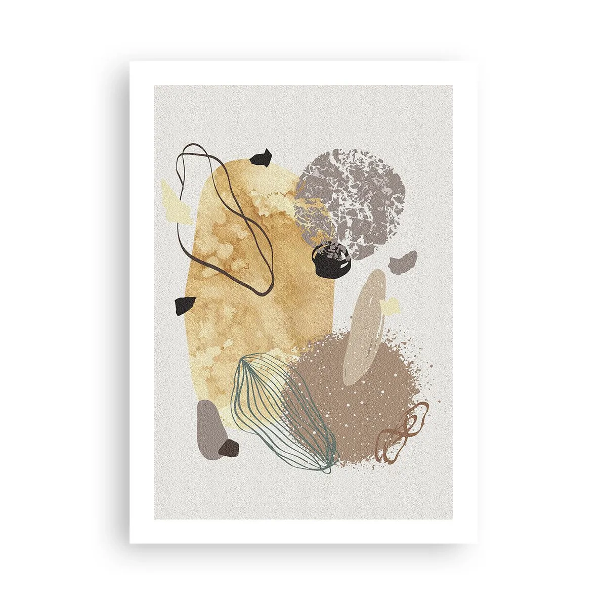 Affisch - Olika former - 50x70 cm