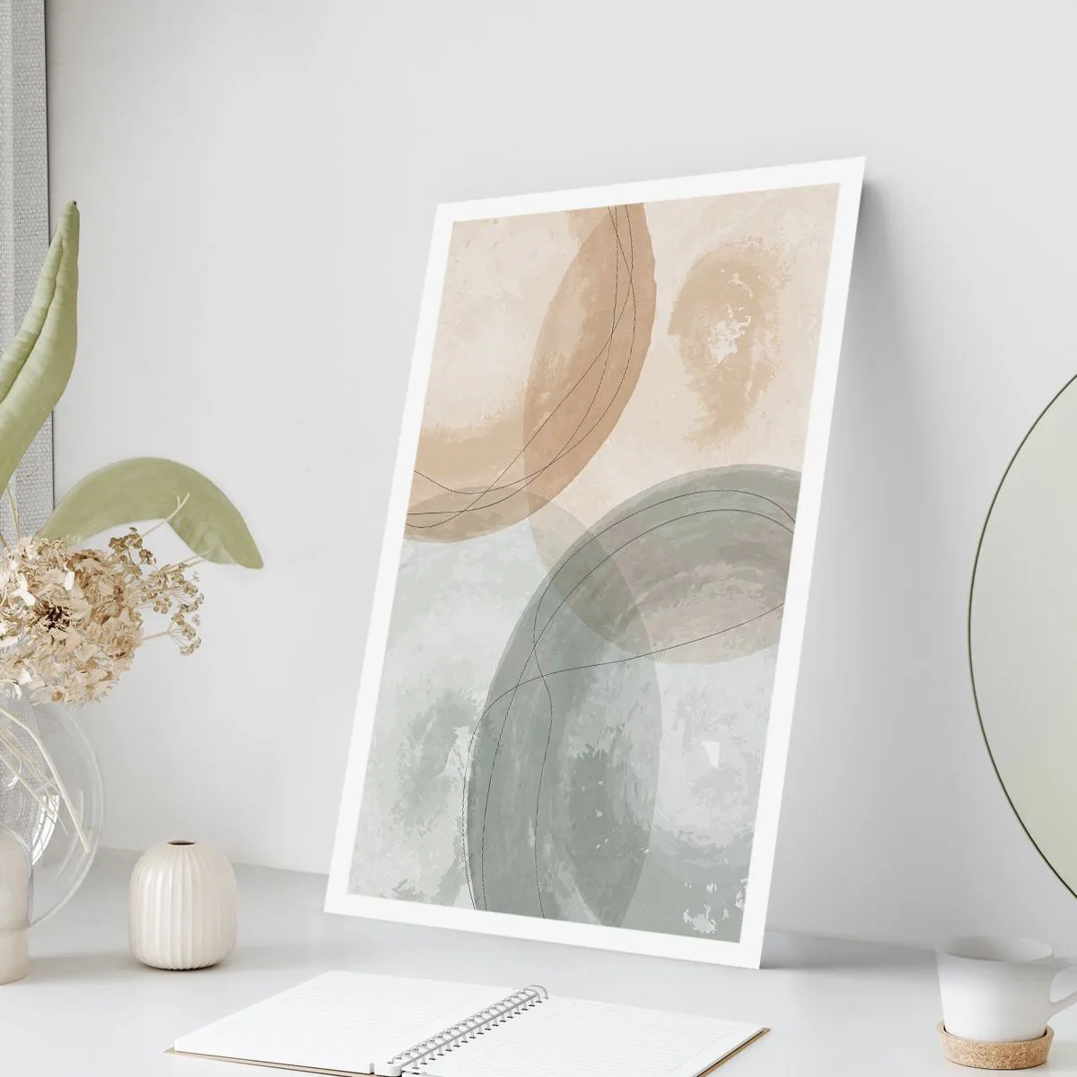 Affisch - Världars samspel - 40x50 cm