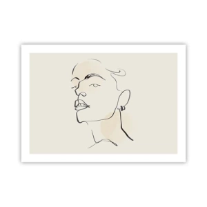 Affisch - Stolt blick - 70x50 cm