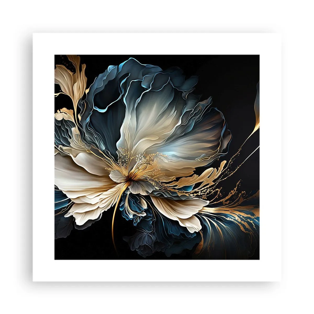 Affisch - Sagolik ormbunksblomma - 40x40 cm
