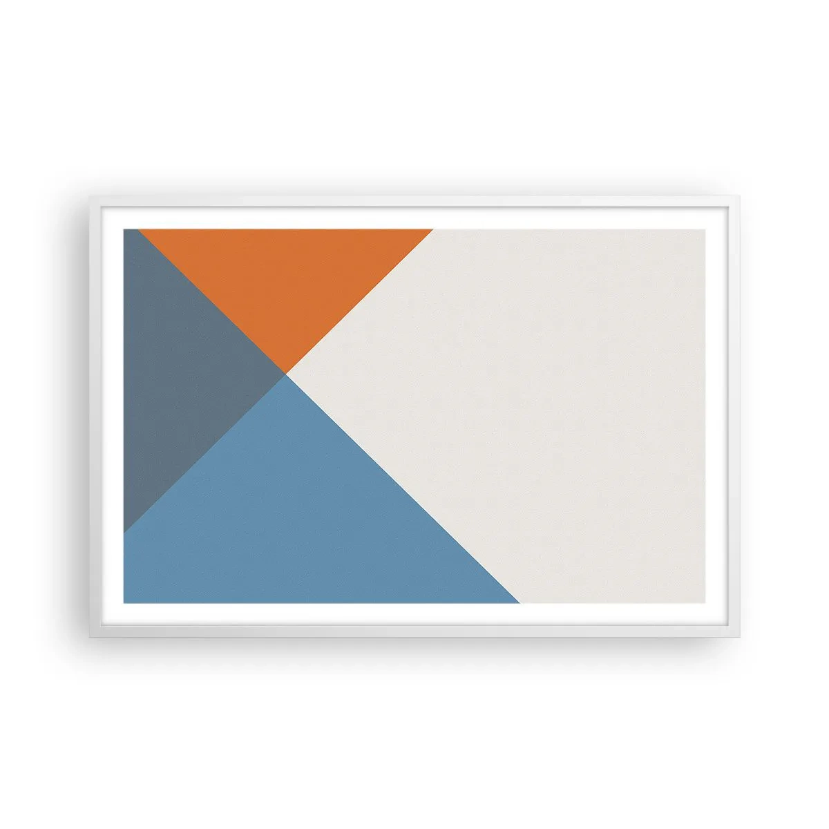 Affisch i vit ram - Under vinkel… - 91x61 cm