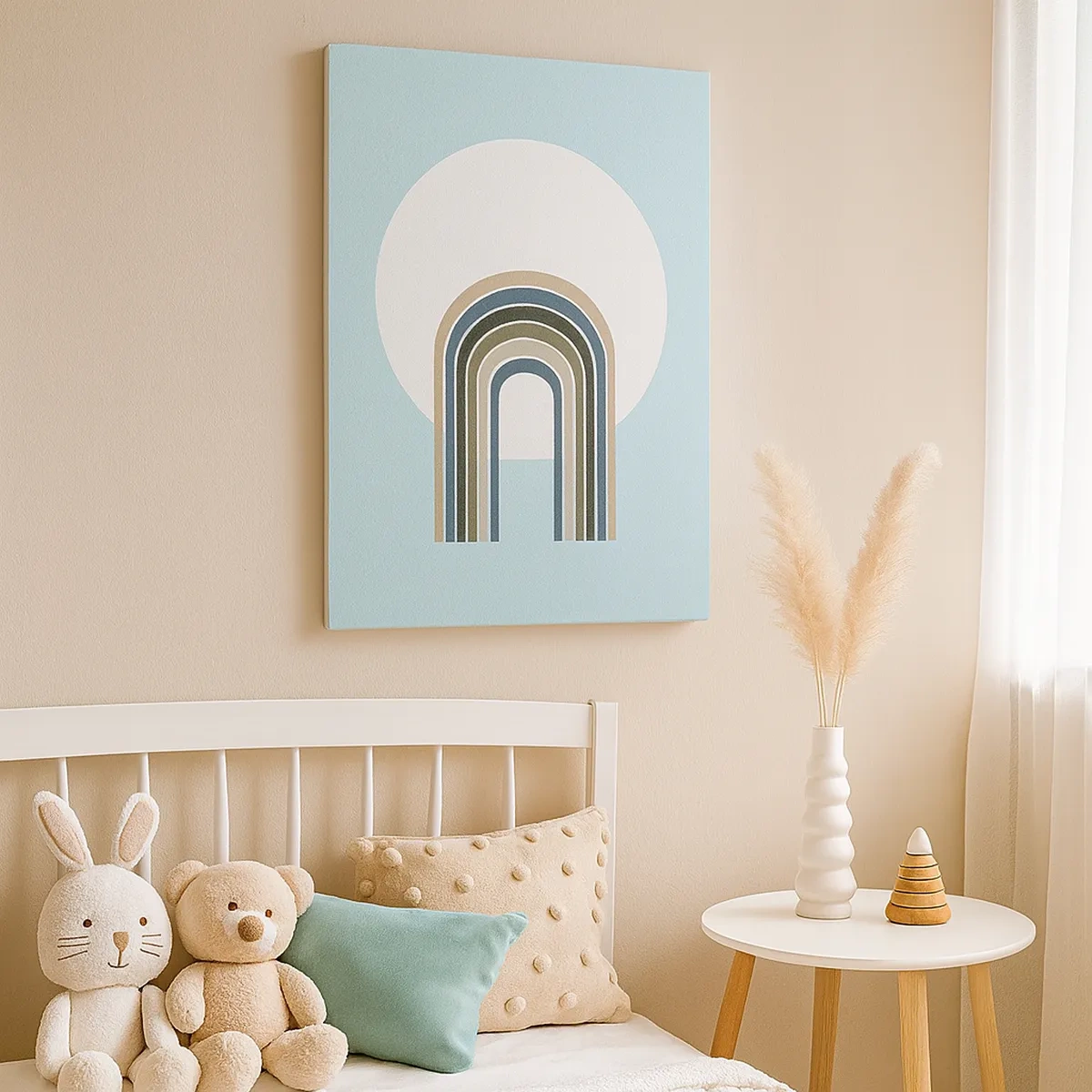 Canvastavla - Bild på duk - Ostoppad attraktionskraft - 50x70 cm