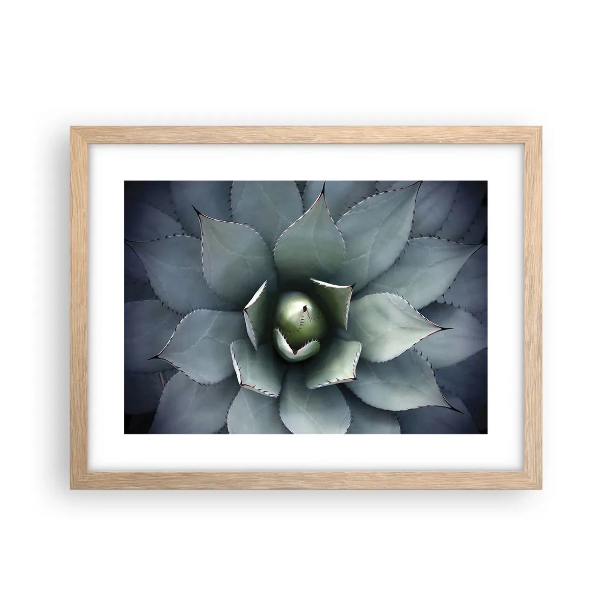 Affisch i ram av ljusek - Lockar och varnar - 40x30 cm