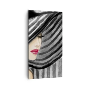 Canvastavla - Bild på duk - Var hittar jag dig? - 55x100 cm