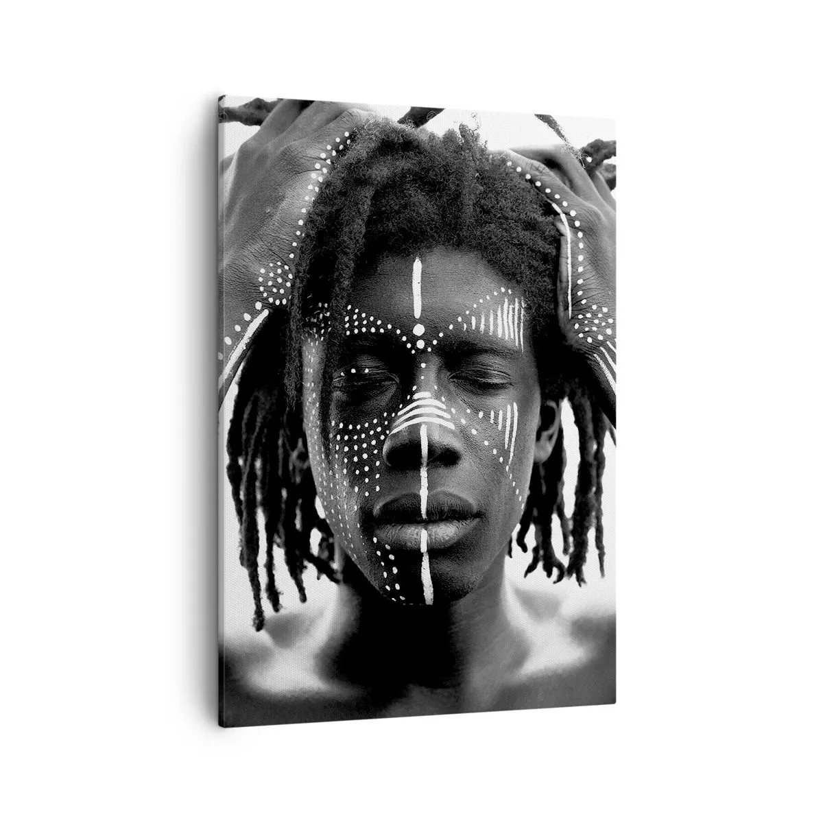 Canvastavla - Bild på duk - Var är du? - 50x70 cm