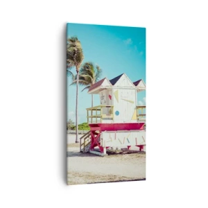 Canvastavla - Bild på duk - En vacker dag framför dig - 55x100 cm