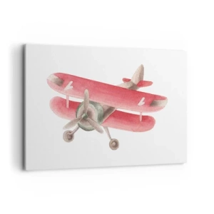 Canvastavla - Bild på duk - Redo att flyga högt - 120x80 cm