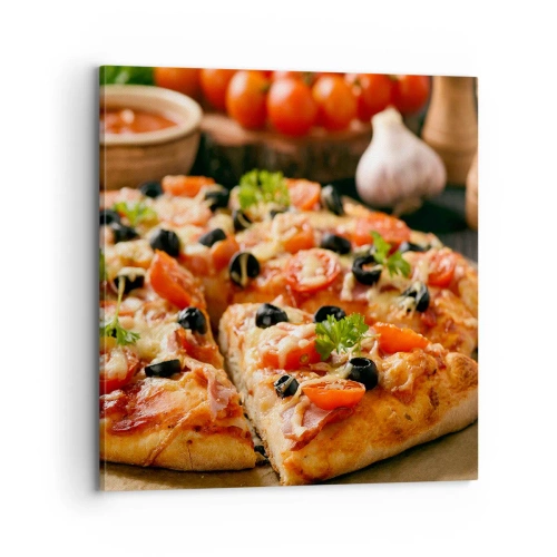 Canvastavla - Bild på duk - Färdigt bakat - 70x70 cm