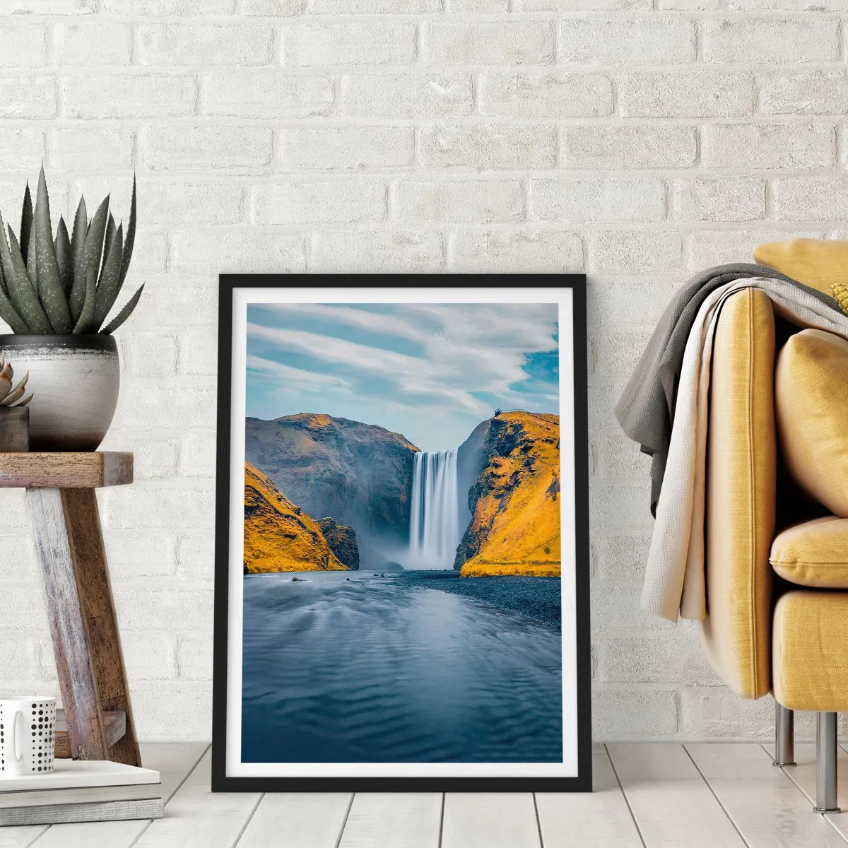 Affisch i svart ram - Evig varaktighet, evig rörelse - 61x91 cm