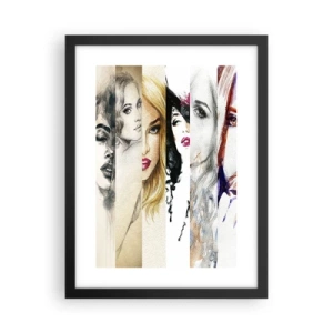 Affisch i svart ram - Det är alltid DU - 30x40 cm