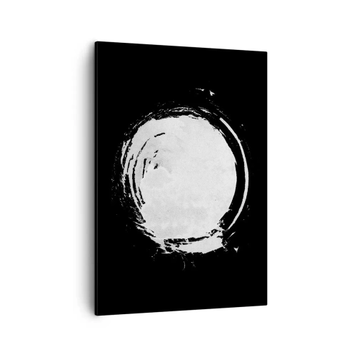 Canvastavla - Bild på duk - Den goda vägen ut - 50x70 cm