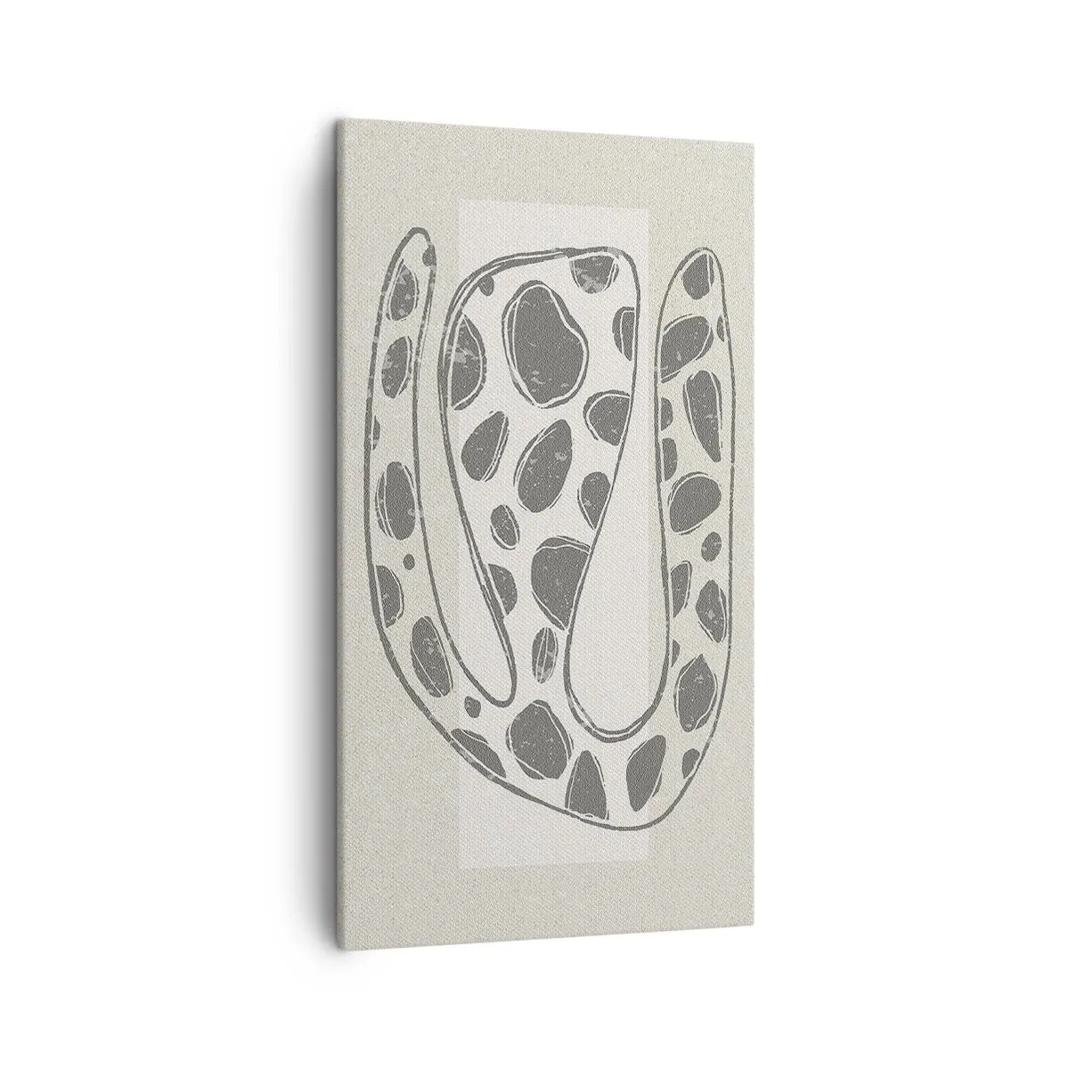 Canvastavla - Bild på duk - En bisarr varelse - 45x80 cm