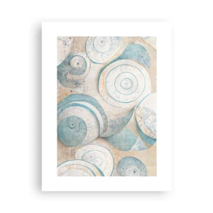 Affisch - Vad döljer musslan? - 30x40 cm