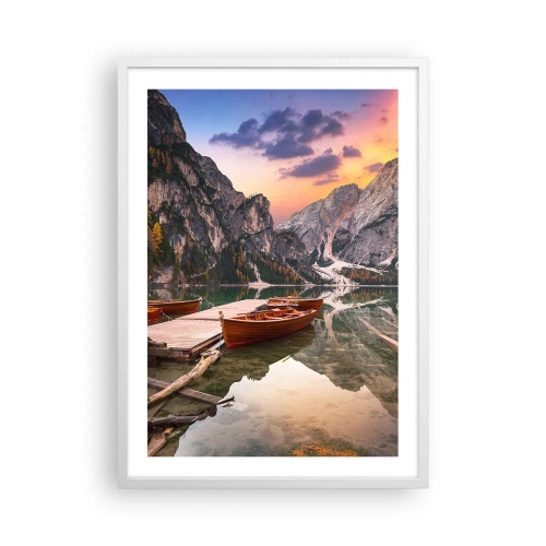 Affisch i vit ram - Dagens löfte - 50x70 cm