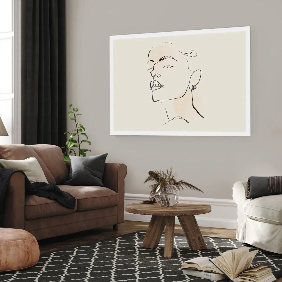 Affisch - Stolt blick - 70x50 cm