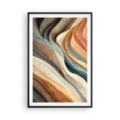 Affisch i svart ram - Ögonblick före förändring - 61x91 cm