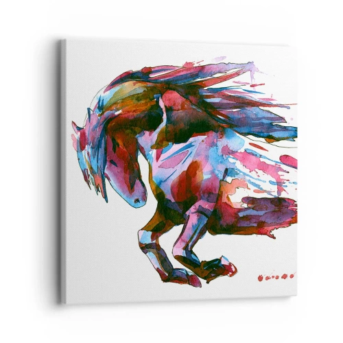 Canvastavla - Bild på duk - I extas - 30x30 cm
