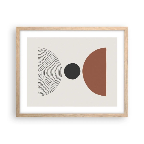 Affisch i ram av ljusek - I fokus - 50x40 cm