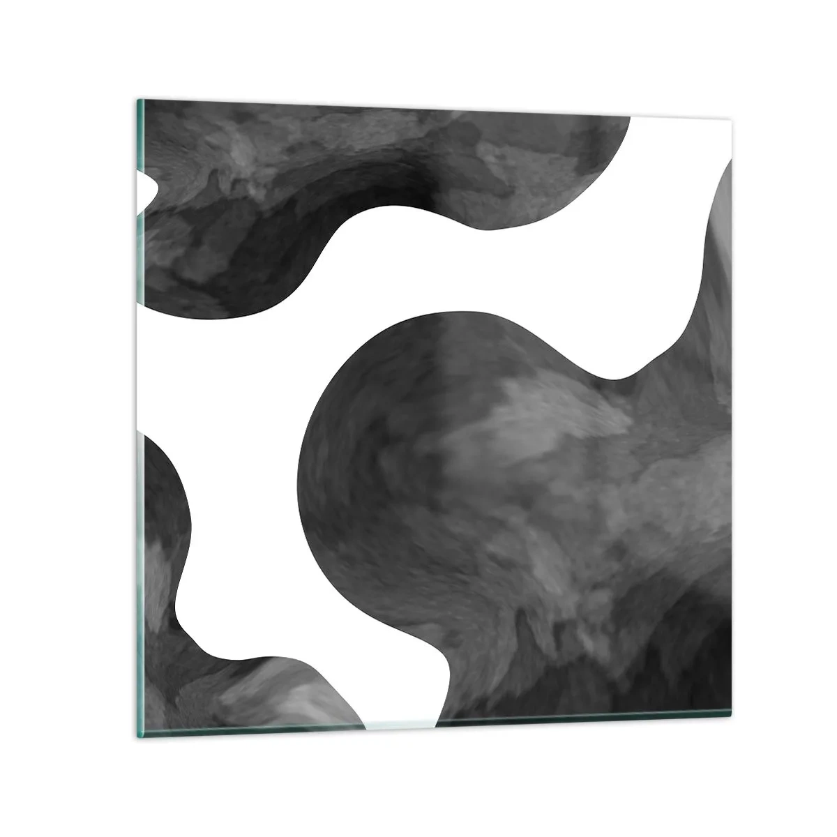 Glastavla - Bild på glas - Mjölkvägen - 40x40 cm