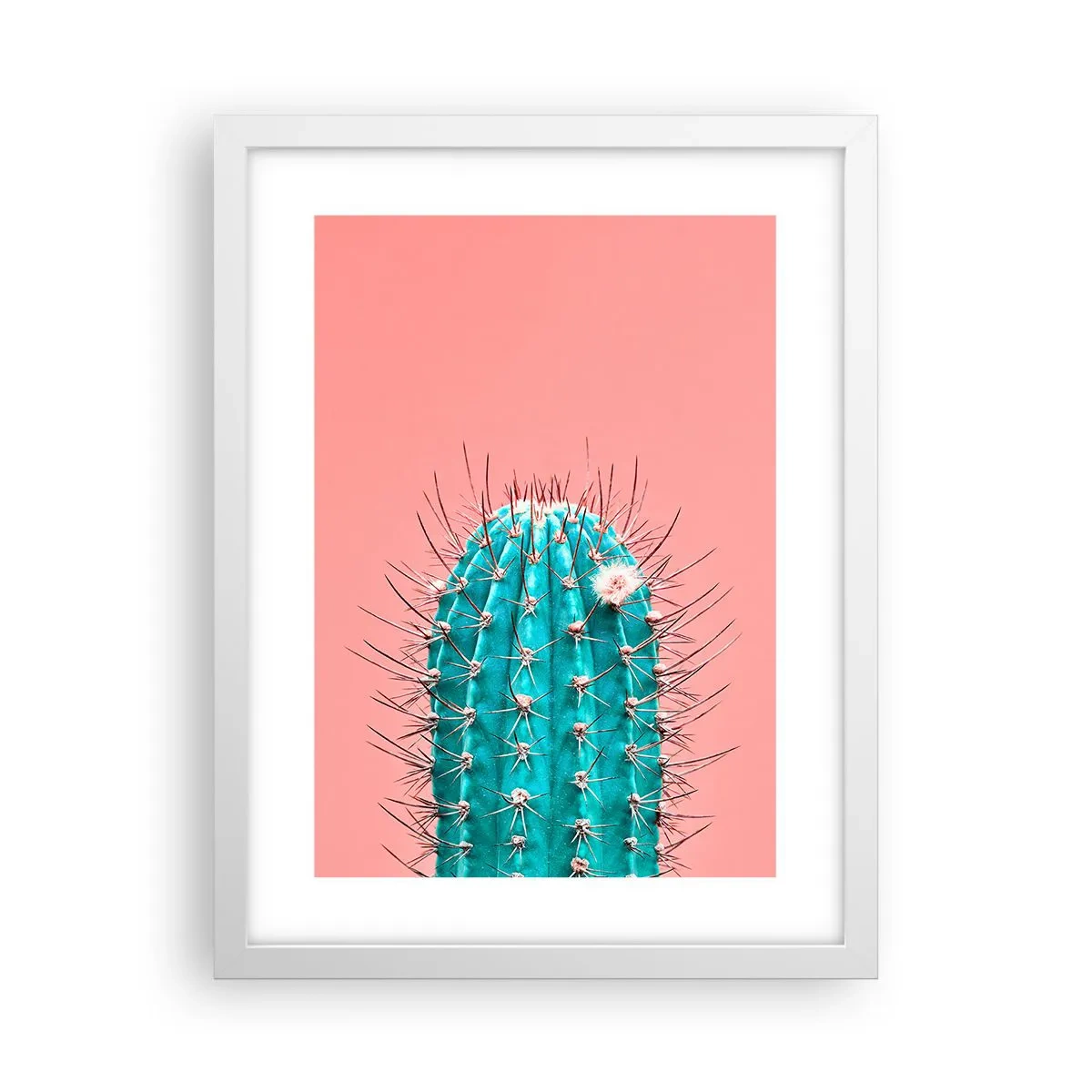 Affisch i vit ram - Titta bara - 30x40 cm