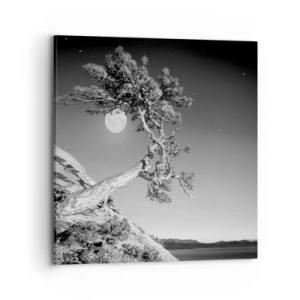 Canvastavla - Bild på duk - Segerrik kämpe - 70x70 cm