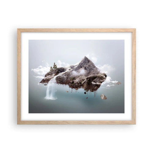 Affisch i ram av ljusek - Med surrealistens öga - 50x40 cm