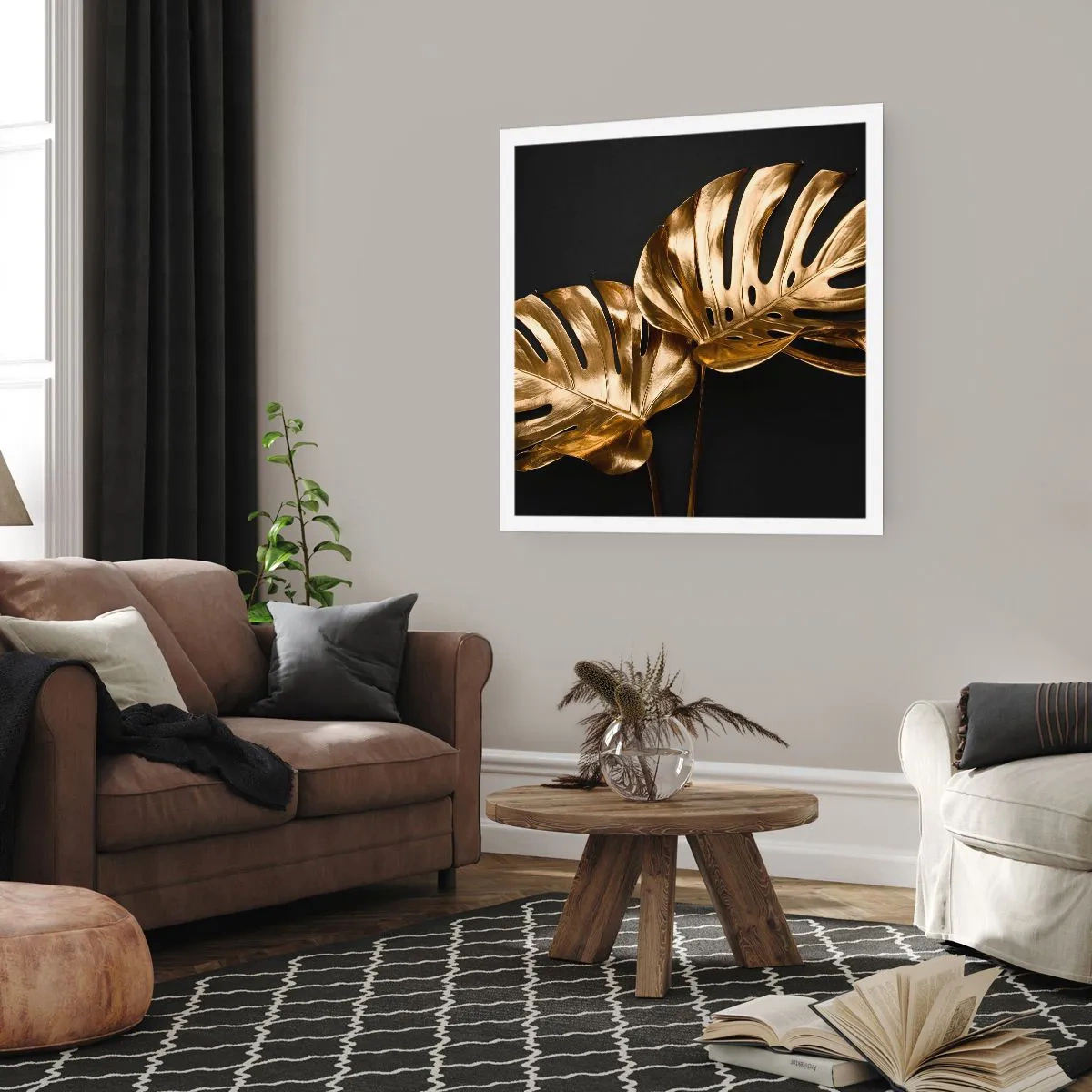 Affisch - Naturens skatter - 40x40 cm