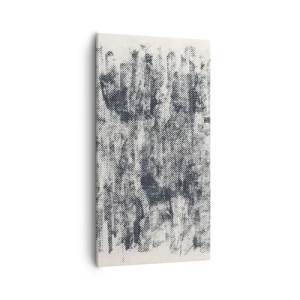 Canvastavla - Bild på duk - Dimmig komposition - 55x100 cm