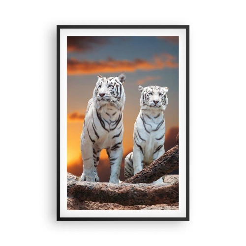Affisch i svart ram - Helt som i Narnia - 61x91 cm