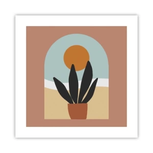 Affisch - Små glädje - 40x40 cm