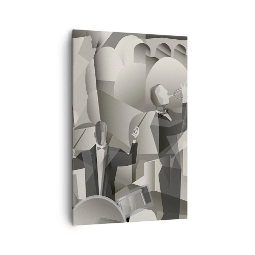 Canvastavla - Bild på duk - I ljudrummet - 80x120 cm