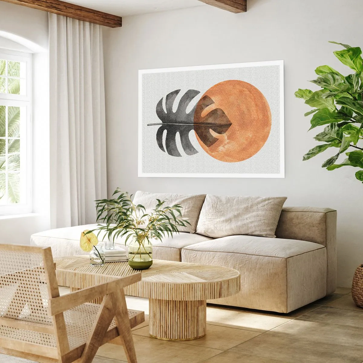 Affisch - Alltid solen - 50x40 cm
